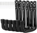 pipabiba Heavy Duty J Hooks 6 Pack Wall Mount Steel Utility Hanger 12x10cm view 1