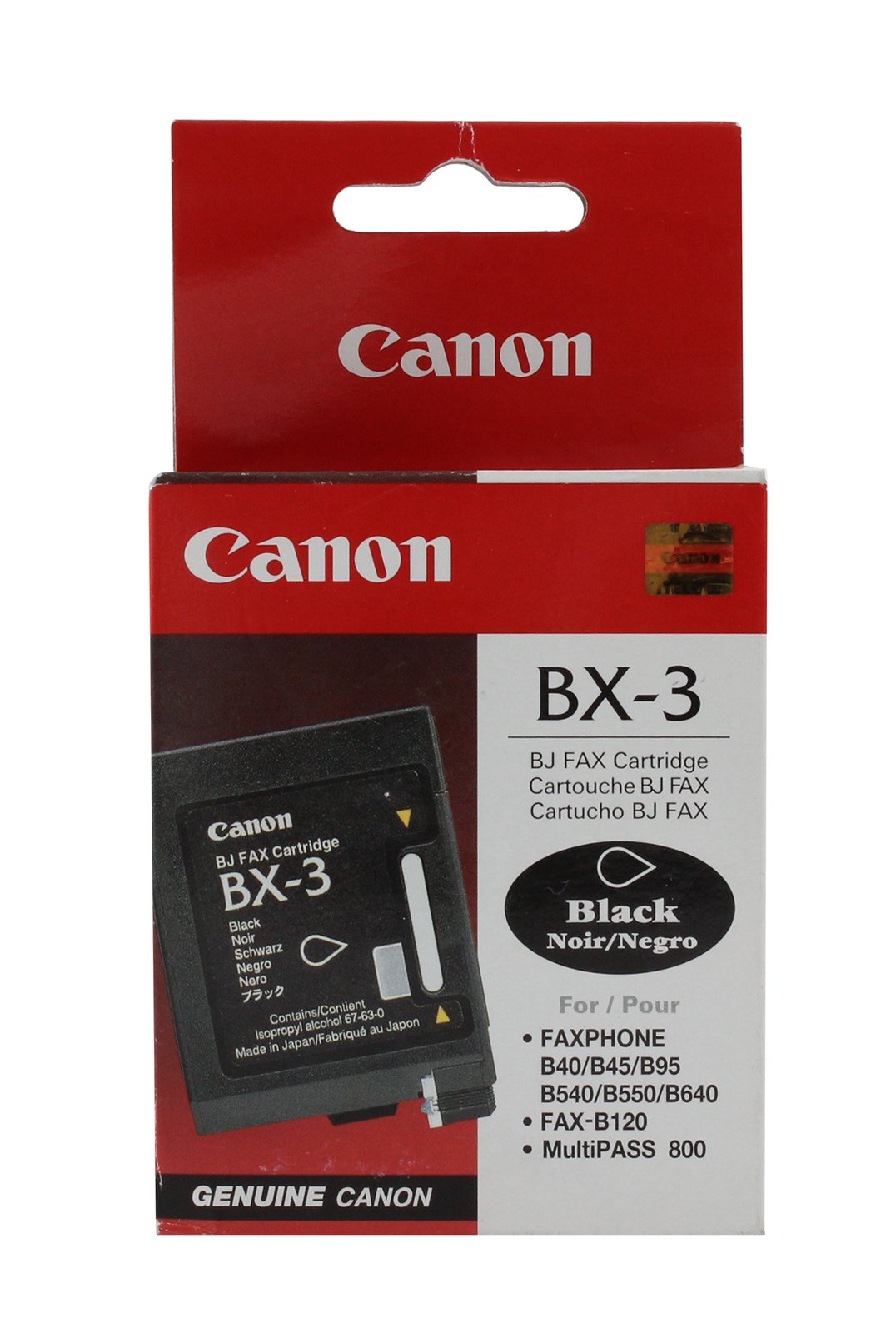Canon - Print cartridge - 1 x black