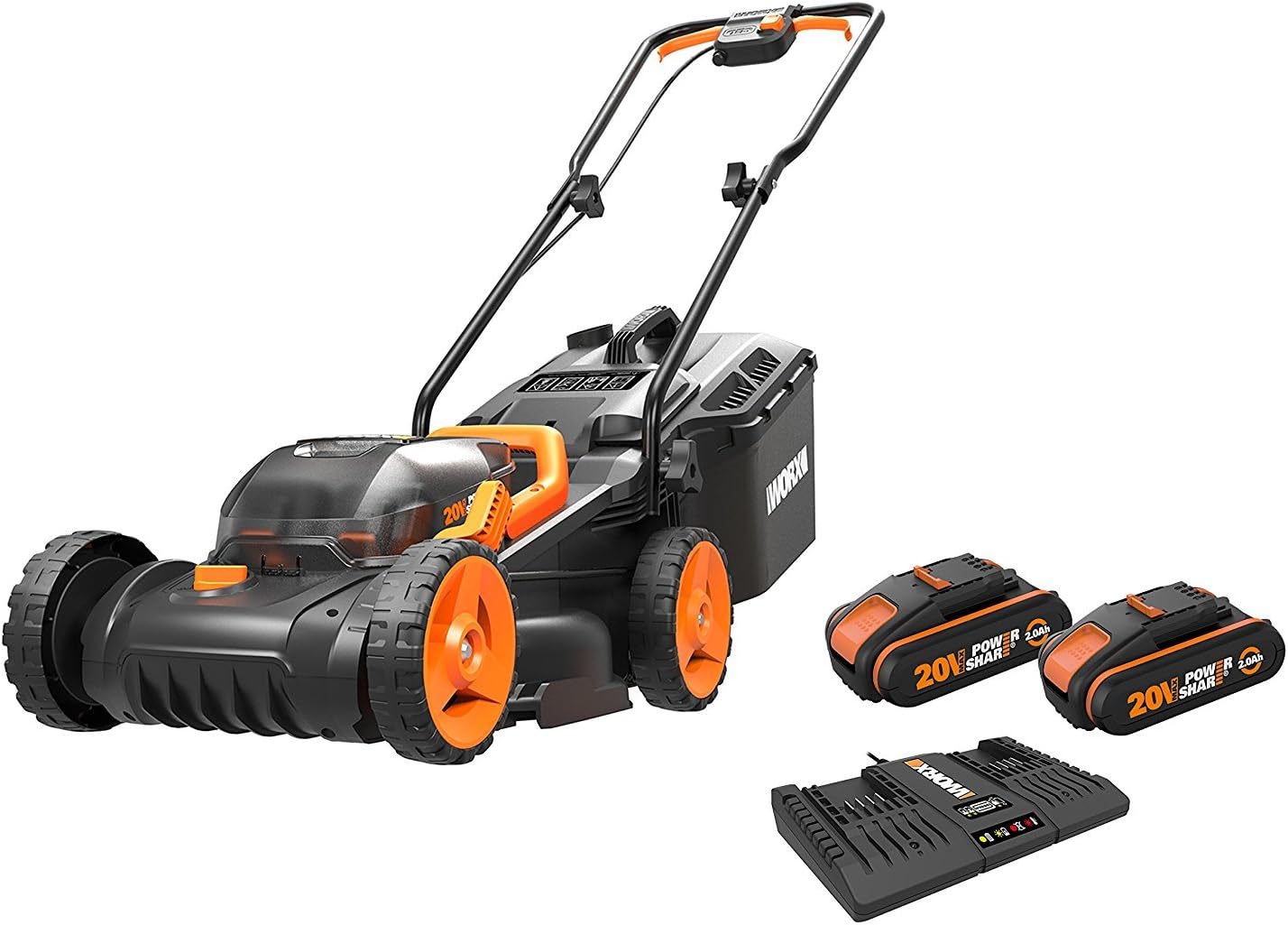 WORX WG779E Rasenmäher, 40 V Amazon.de Baumarkt
