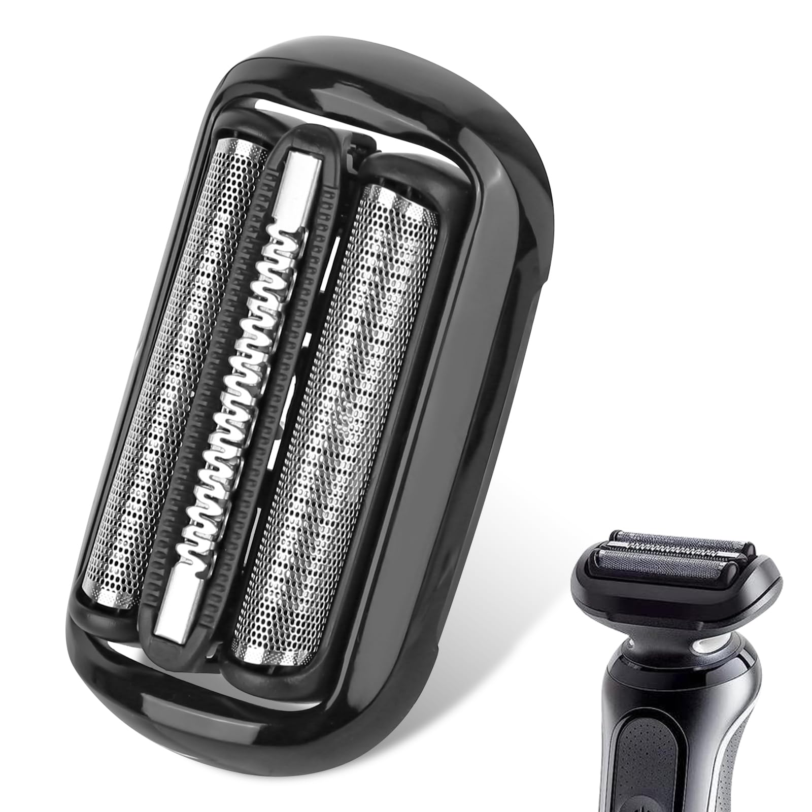 smtfcty Electric Shaver Replacement Head 53B Replacement Razor Heads Compatible with Braun Series 5 Series 6, Electric Beard Trimmer Wet Dry for 50-R1000s 50-B1300s 50-R1320s 50-R1300s 50-M4000cs