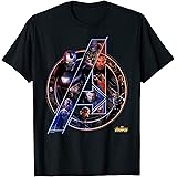 Marvel Avengers Infinity War Neon Team T-Shirt