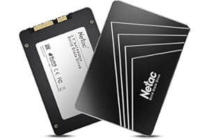 Netac SSD 1TB Internal SSD Up to 535 MB/s Hard Drive Disk Solid State Drive SATA SSD 2.5 Inch Easy to Install for Laptop Comp