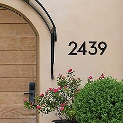 3 Inch Self-adhesive Mailbox Numbers, Modern House