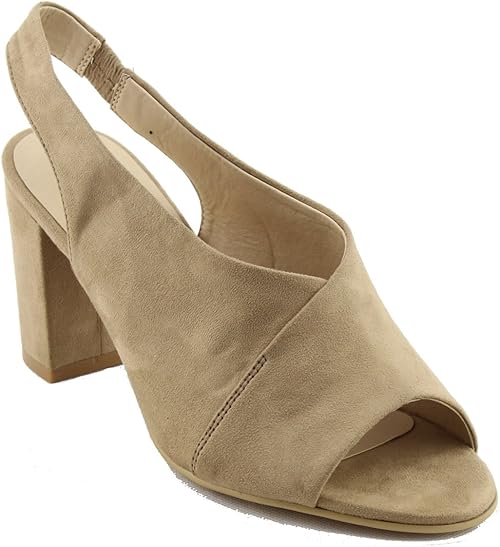 chunky heel mule sandals