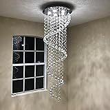 Elegance Spiral Chandelier for Dining Area, Modern