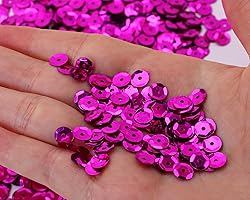 Penta Angel Loose Sequins 4000Pcs 6mm Round