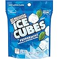 ICE BREAKERS Ice Cubes Peppermint Sugar Free Chewing Gum Pouch, 8.11 oz (100 Pieces)