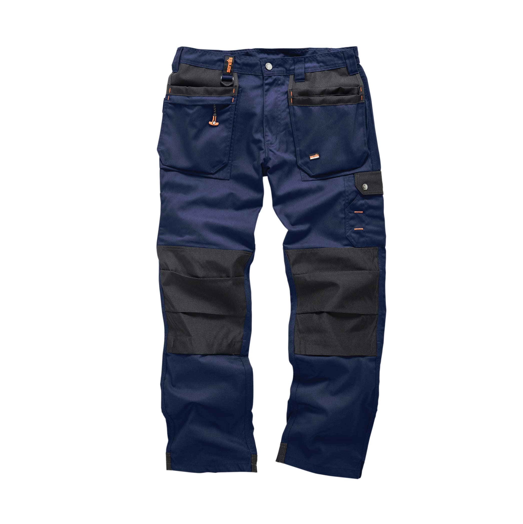 Scruffs Mens Worker Plus Trousers, Navy, 30W Long EU โ image 1
