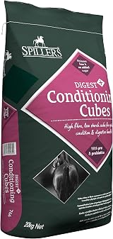 Spillers Digest+ Conditioning Horse Feed Cubes 20kg High Fibre Oil view 8