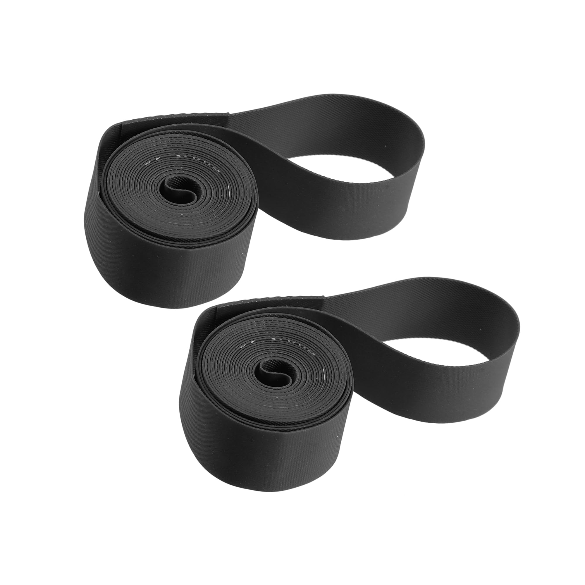 Hihaha 700C Bike Wheel Rim Strip Rim Tape Liner Tube Band PVC Black Pair Durable Material