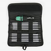 Wera 05002990001 Vario 88/1 Combination Blades and Handle Set in Vinyl Pouch, 11-Piece