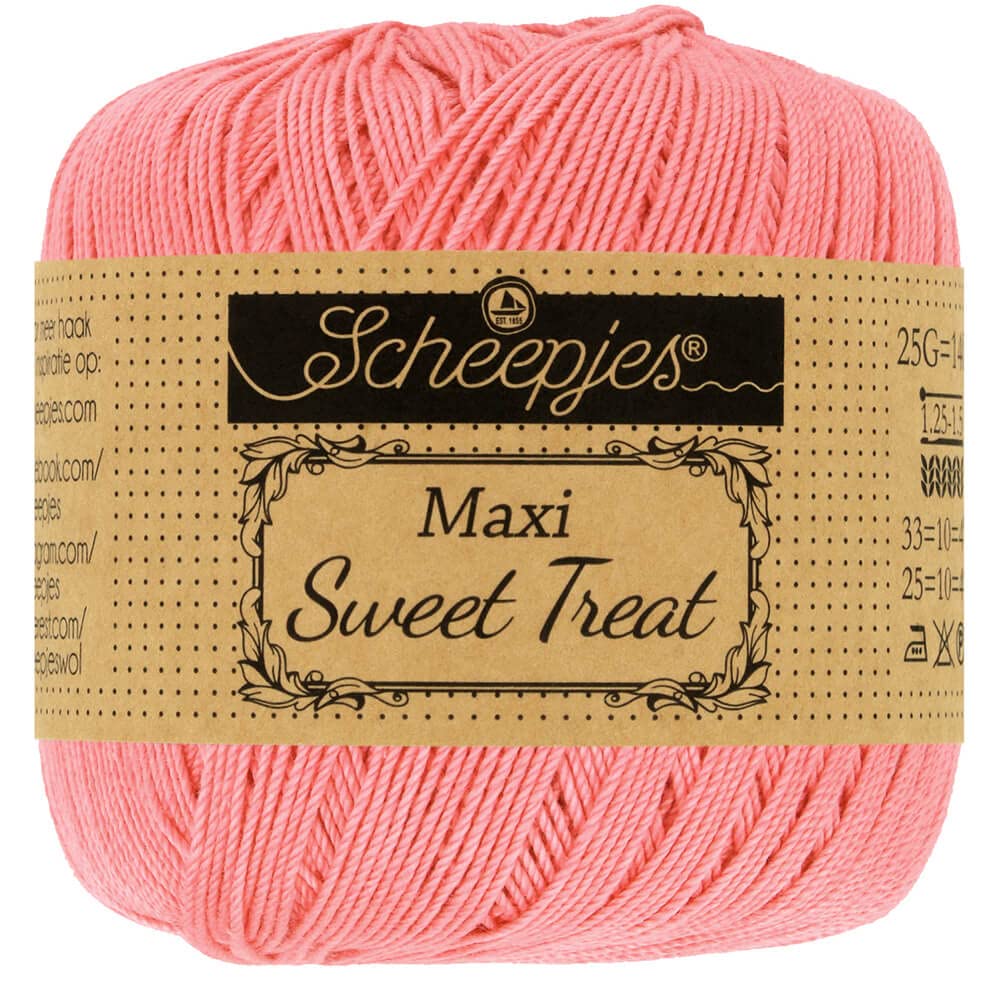 Scheepjes - Scheepjes Maxi Sweet Treat 409 Soft Rosa Yarn - 1x25g — image 1