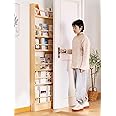 WOOOFA Book Shelf, Behind The Door Bookshelf, 3/4/5 6 Tier Wall Bookcase, Floor - View #7