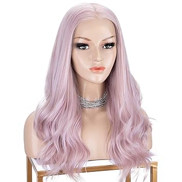 Amazon Com K Ryssma Wavy 13x6 Lace Front Wig With Deep Free