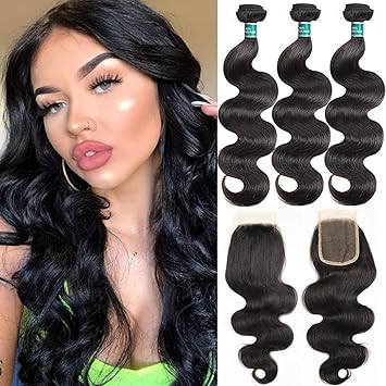 Amazon Com Ali Grace Brazilian Body Wave Unprocessed Remy Human