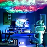 16.5 FT Cloud Lights for Ceiling, Upgraded Thundercloud Music Sync Multicolor Changing Strip Light, Atmosphere DIY Creative T