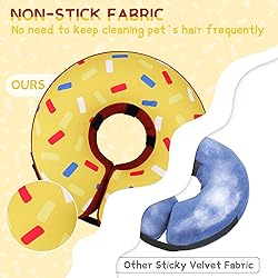 Supet Inflatable Dog Cone Collar Alternative After