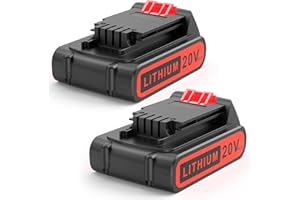 2 Pack LBXR20 Battery Replacement for Black&Decker 20V Max 3.5Ah Lithium Batteries Compatible with LB20 LBXR20 LB2X4020 DCDMT