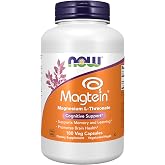 Now Supplements, Magtein&reg; with Patented Form of Magnesium, 180 Veg Caps