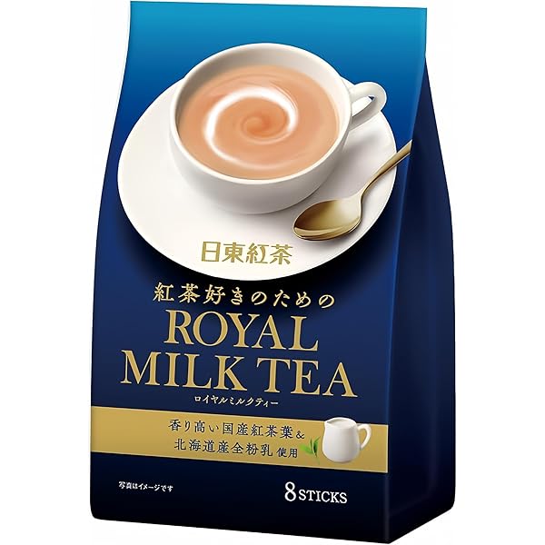 milkteaです。 Amazon.com : Jinkyoerr Nitto Royal Milk Tea Powder Japanese
