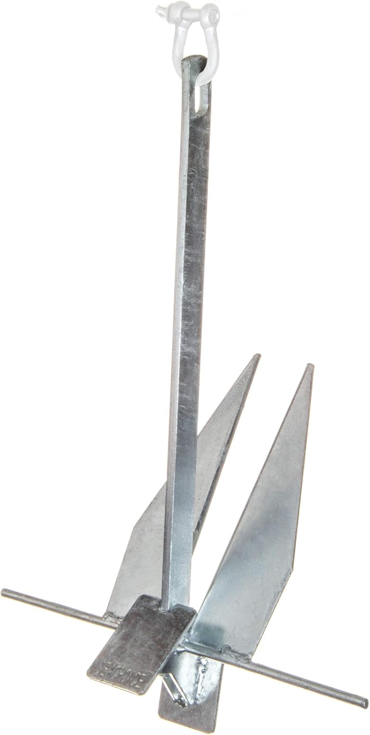SEACHOICE Hot Dipped Galvanized Deluxe Anchor 4S 41710