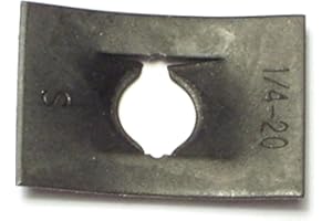 Hard-to-Find Fastener 014973404222 Flat Speed Nuts, 1/4-20, Piece-12