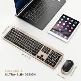 Seenda SK38 Wireless Keyboard and Mouse Set UK Layout Full Size view 6