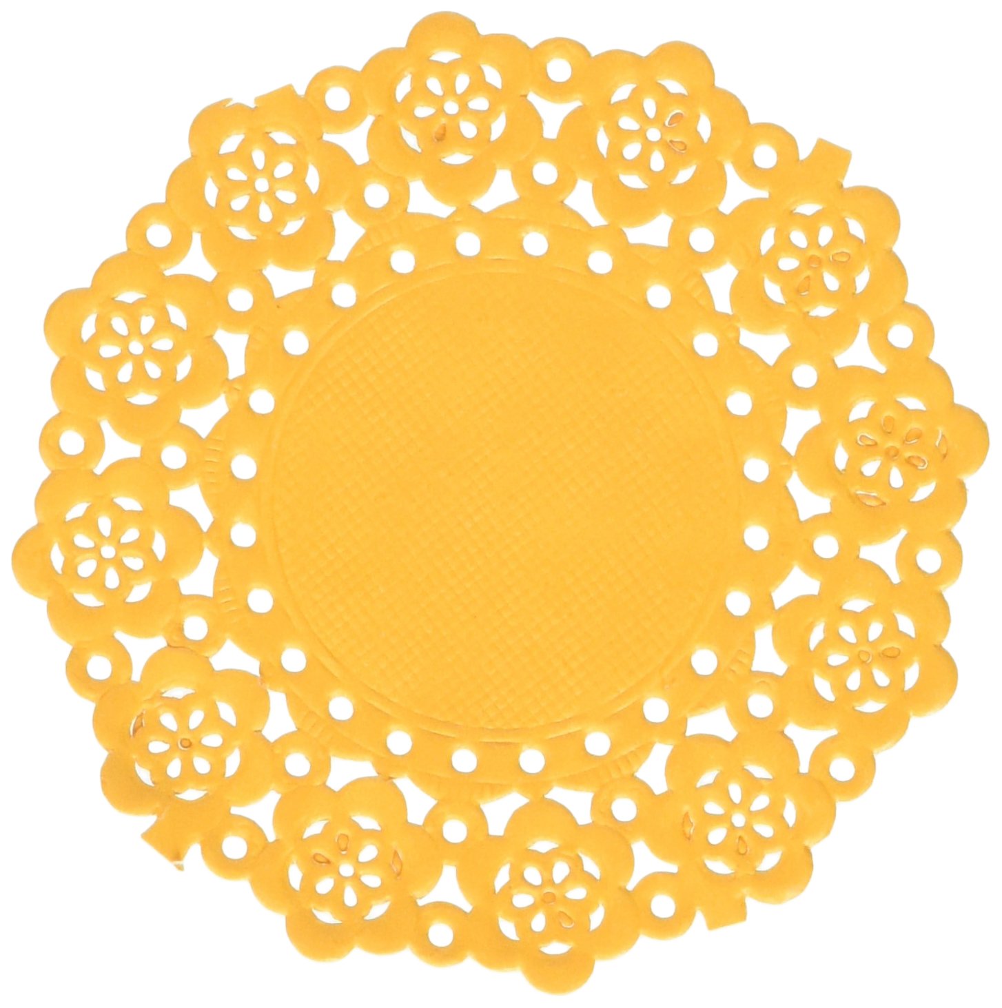 DOODLEBUG Mini Doilies (75 Pack), Tangerine
