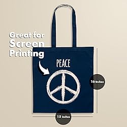 Carrywell |Not Made in China| 12 Pack Canvas Tote