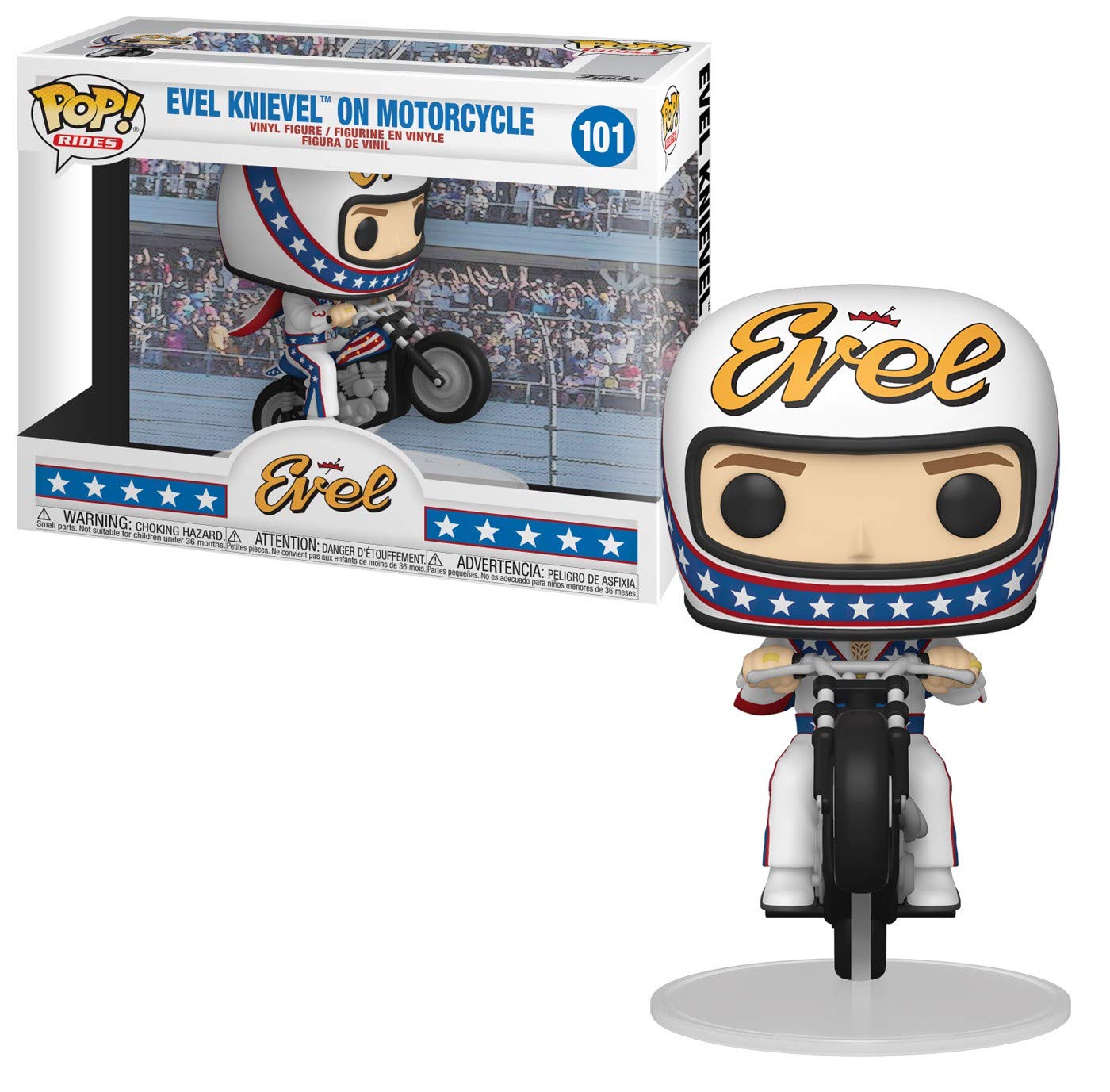 Funko POP! Rides: Evel Knievel on Motorcycle