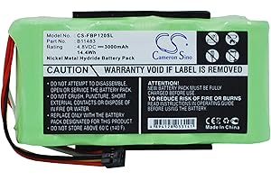 VINTRONS Battery for FLUKE Fluke 123 (Firmware Below V2.0),
