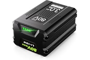 M2CSMK 3.0Ah Replacement for Greenworks 80V Battery GBA80200 GBA80250 GBA80400, Compatible with Greenworks Max 80 Volt Cordle