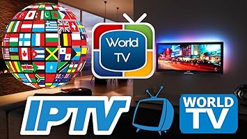 Fire TV Stick 4K mit 12 Monaten IPTV 6000+ Fernsehsender (mit Adult) Alexa Voice Remote [USA, Kanada, Großbritannien, Europa,