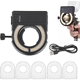 Universal Paint Spray Gun Light, Rechargeable 500 lm LED, 5 Color Temps | 2600mAh battery, USB-C charging, fits 0.95-1.65 in 