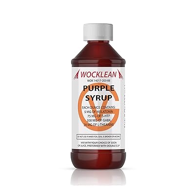 Wocklean Purple Relaxation Syrup (8oz)