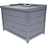 BenchSentry by Genie Secure & Smart Package Delivery Porch Box - Slate Weatherproof Mailbox - Eliminates Porch Theft – Includ