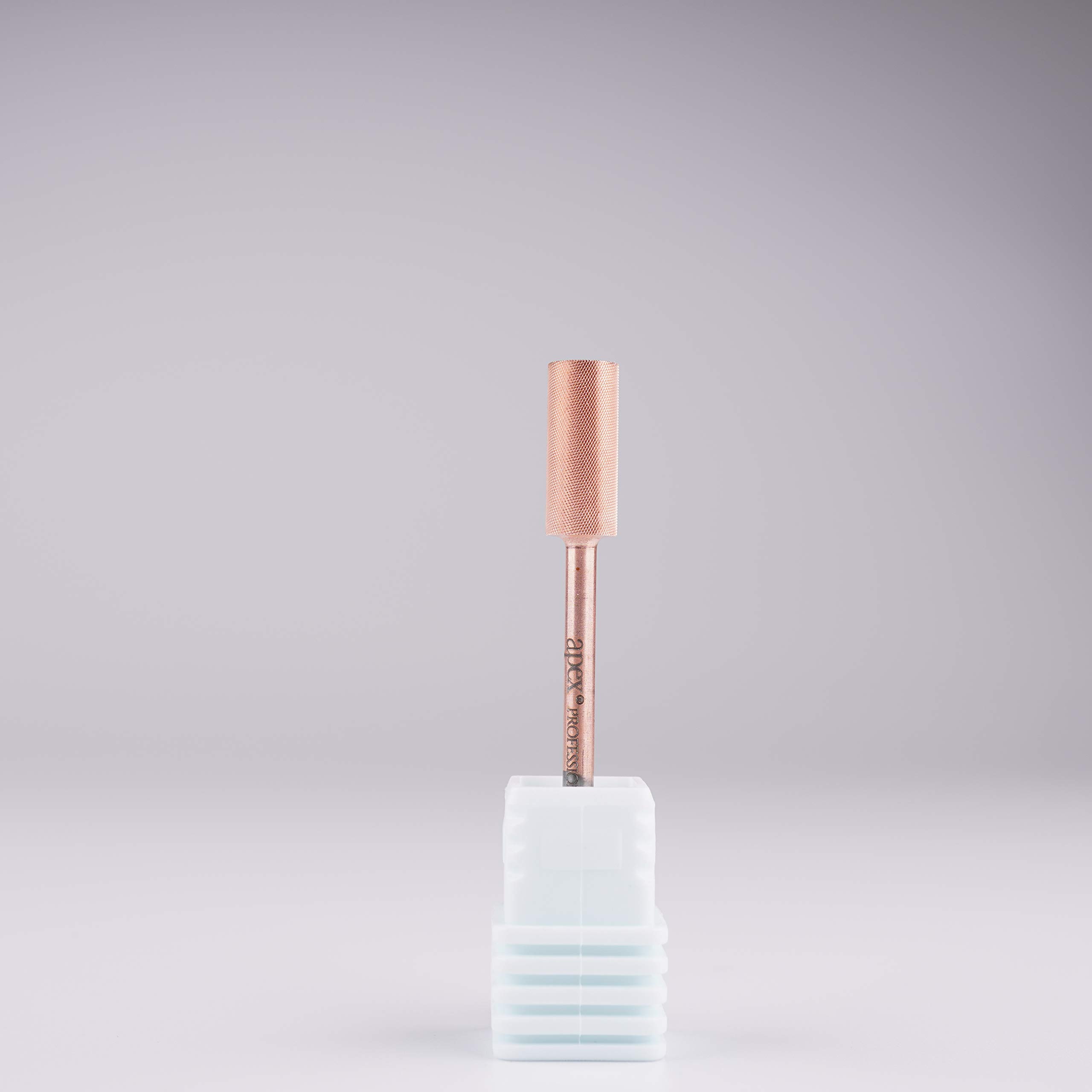 New* Apex® Professional Tungsten Carbide Electric Nail Drill Bit 3/32 inch, 2.35mm Shank for Gels, Acrylics, Nail Art, Manicure, Pedicure, Salon Professional Nails (Small Barrel) (3X Fine)