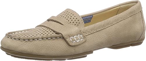 taupe moccasins