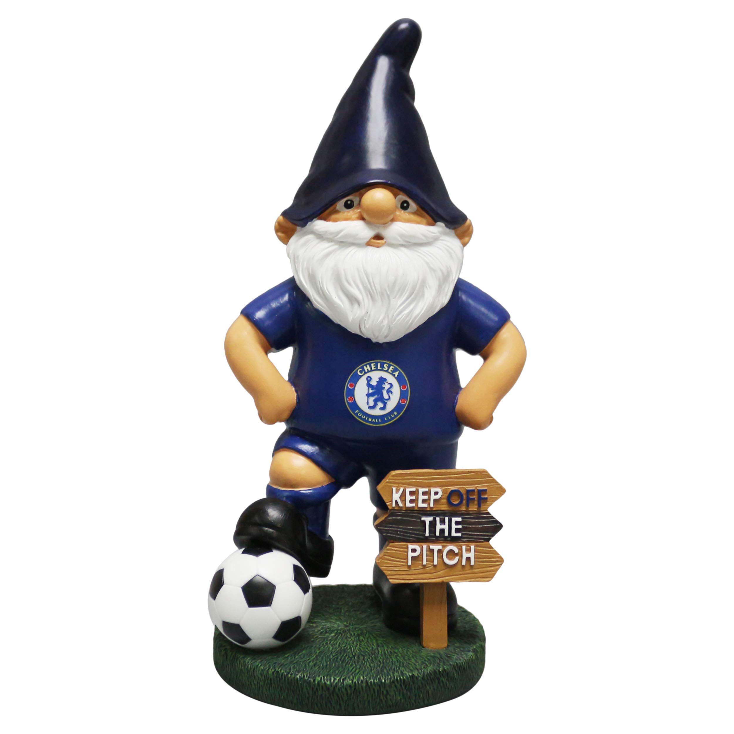 FOCO Officially Licensed Chelsea FC Keep Off The Pitch Gnome