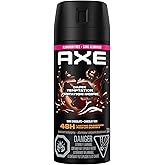 AXE Dark Temptation Deodorant Body Spray for 48-Hour odour protection, Dark Chocolate Aluminum-free Deodorant, 113g