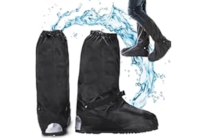 benoo Waterproof Shoe Covers | Rain Shoe Covers, Heavy Duty & Reusable