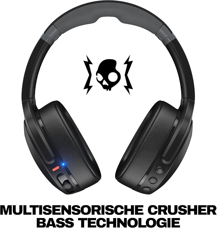 Crusher Evo Wireless Bluetooth-Kopfhörer - Schwarz
