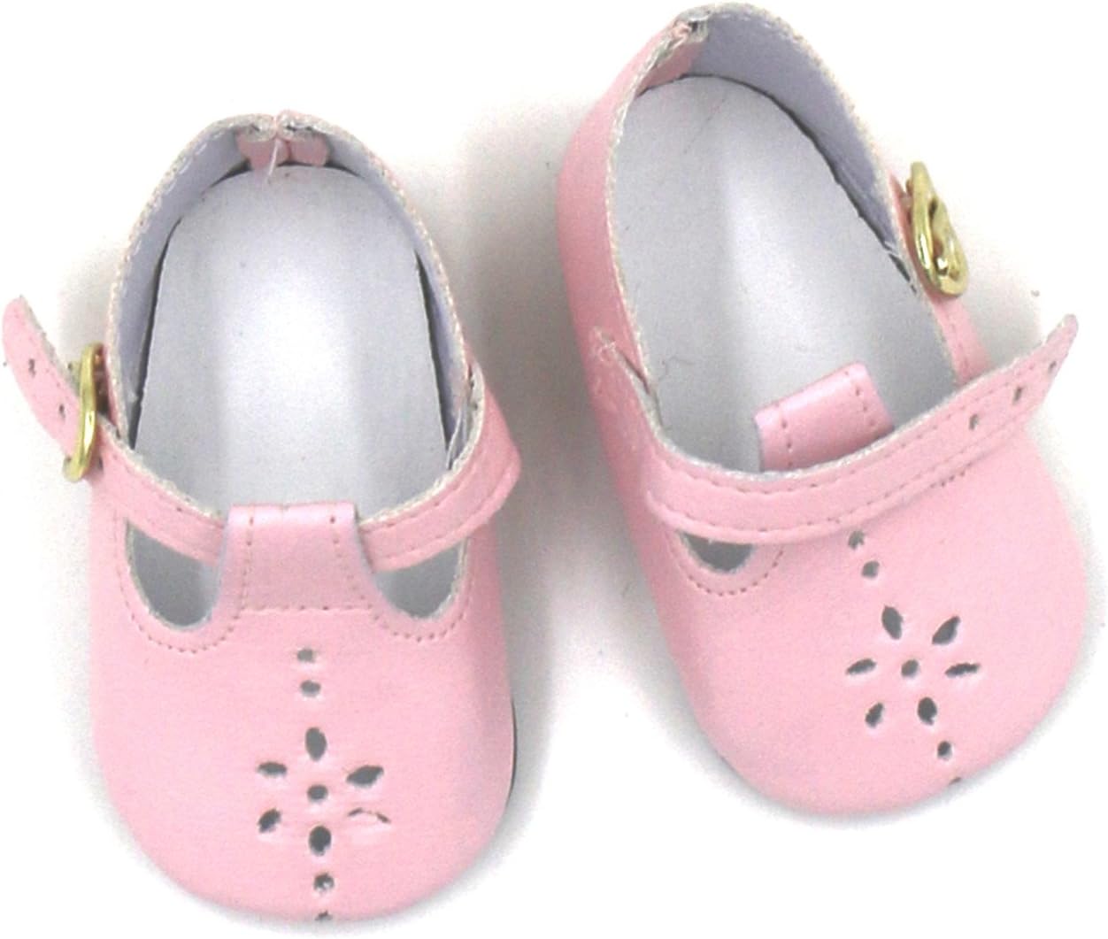 AOFUL Pink Doll Shoes, Sandals Shoes Fits Less Than 2.5inch Dolls Feet