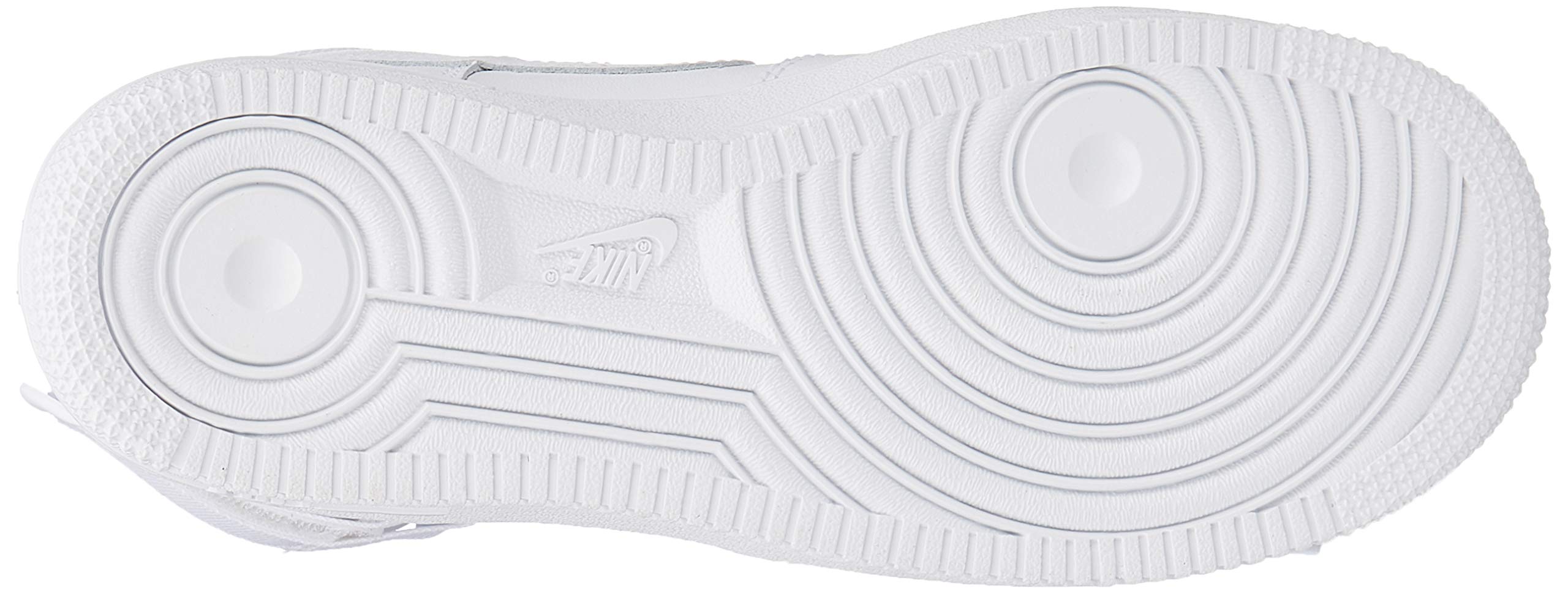 Nike AIR Force 1 HIGH Womens Basketball-Shoes 334031-105_9.5 - White/White-White - Image 4