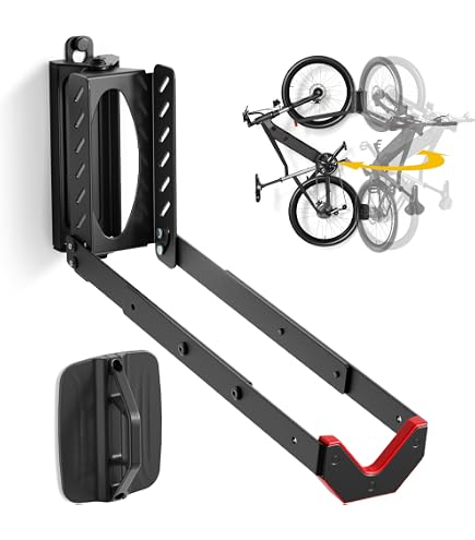 Lot De 3 Supports Muraux Pour Vélo TOPIND - Crochet Horizontal Avec Protection