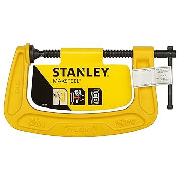 STANLEY 0-83-035 Max Steel C-Clamp-150mm