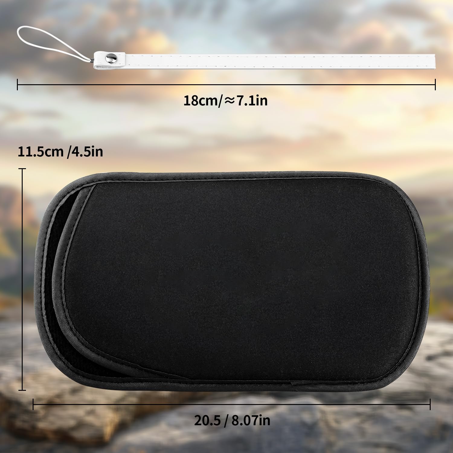 OSTENT Protective Soft Travel Carry Cover Case Bag Pouch Sleeve for Sony PS Vita PSV