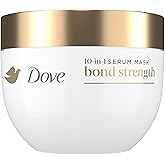 Dove Hair Bond Strength 10in1 Serum Mask for Damaged Hair, 9.2 fl oz | Bio-Protein Care Technology, Peptide Complex, Repairs 3 Years of Visible Damage, Weekly 1-Minute Treatment