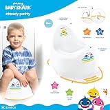 Baby Shark PottyTraining Seat 18M+ Non-Slip White Yellow 40kg view 2