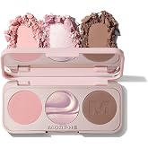 Morphe ChromaPlus Eyeshadow Trio, Tulle Order, 0.12 oz | High Pigment Eye Makeup, Matte &amp; Metallic Molten Metal Eye Shadow, Mixable Shades, All-Day Creaseproof Wear